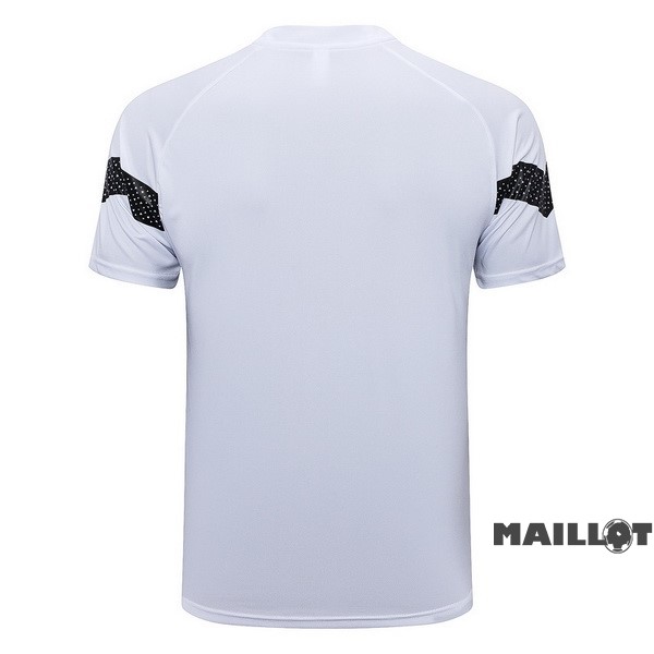 Foot Maillot Pas Cher Entrainement Borussia Dortmund 2022 2023 Blanc Noir
