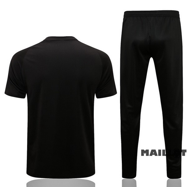 Foot Maillot Pas Cher Entrainement Ensemble Complet Ajax 2022 2023 Noir Rouge