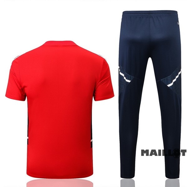 Foot Maillot Pas Cher Entrainement Ensemble Complet Arsenal 2022 2023 Rouge Bleu Blanc