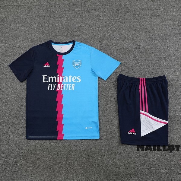 Foot Maillot Pas Cher Entrainement Ensemble Complet Arsenal 2023 2024 Bleu II Marine