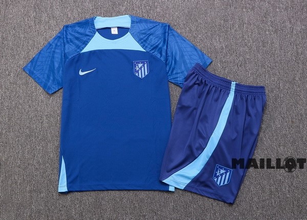 Foot Maillot Pas Cher Entrainement Ensemble Complet Atlético Madrid 2022 2023 I Bleu