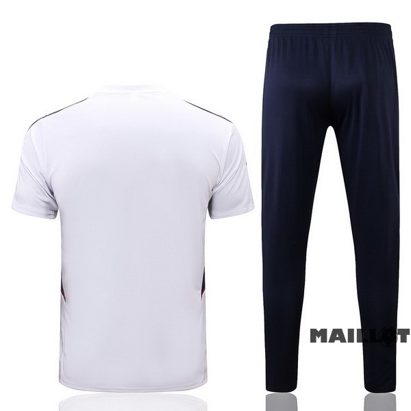 Foot Maillot Pas Cher Entrainement Ensemble Complet Bayern Múnich 2022 2023 Blanc Rouge Noir