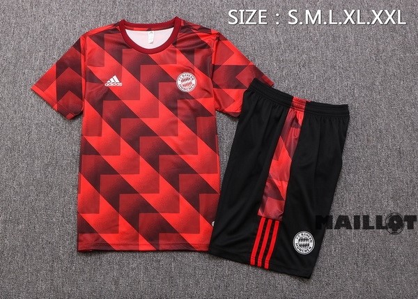 Foot Maillot Pas Cher Entrainement Ensemble Complet Bayern Múnich 2022 2023 Rouge