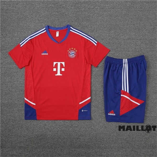 Foot Maillot Pas Cher Entrainement Ensemble Complet Bayern Múnich 2022 2023 Rouge