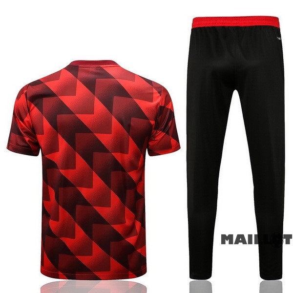 Foot Maillot Pas Cher Entrainement Ensemble Complet Bayern Múnich 2022 2023 Rouge Noir