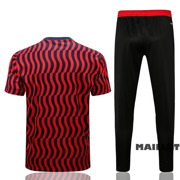 Foot Maillot Pas Cher Entrainement Ensemble Complet Bayern Múnich 2022 2023 Rouge Noir Blanc