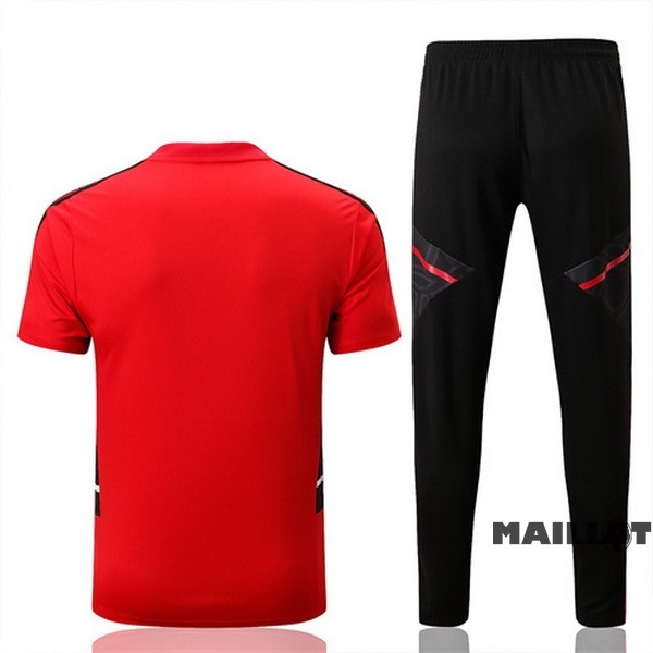 Foot Maillot Pas Cher Entrainement Ensemble Complet Bayern Múnich 2022 2023 Rouge Noir