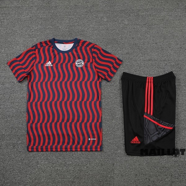 Foot Maillot Pas Cher Entrainement Ensemble Complet Bayern Múnich 2023 2024 Rouge I Noir