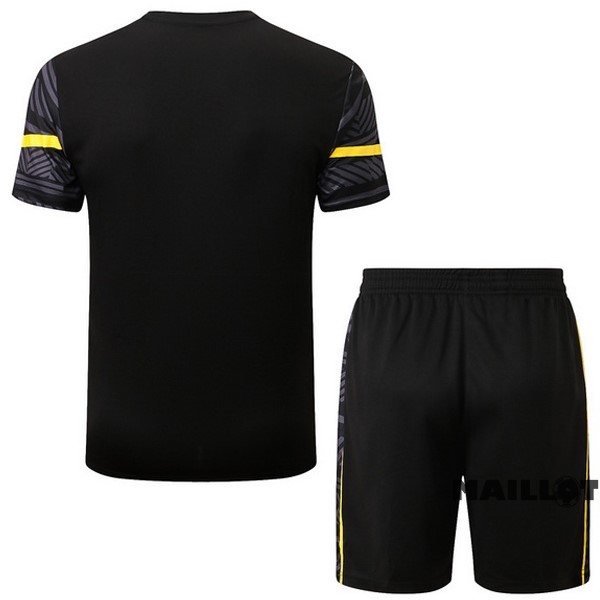 Foot Maillot Pas Cher Entrainement Ensemble Complet Borussia Dortmund 2022 2023 Gris I Jaune