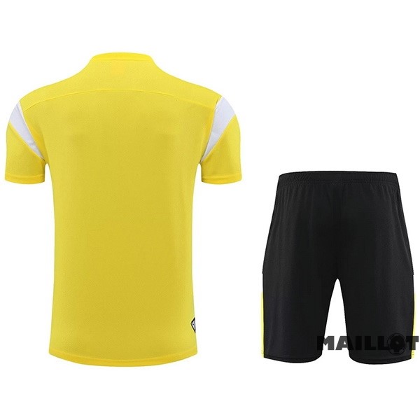 Foot Maillot Pas Cher Entrainement Ensemble Complet Borussia Dortmund 2023 2024 Jaune Noir