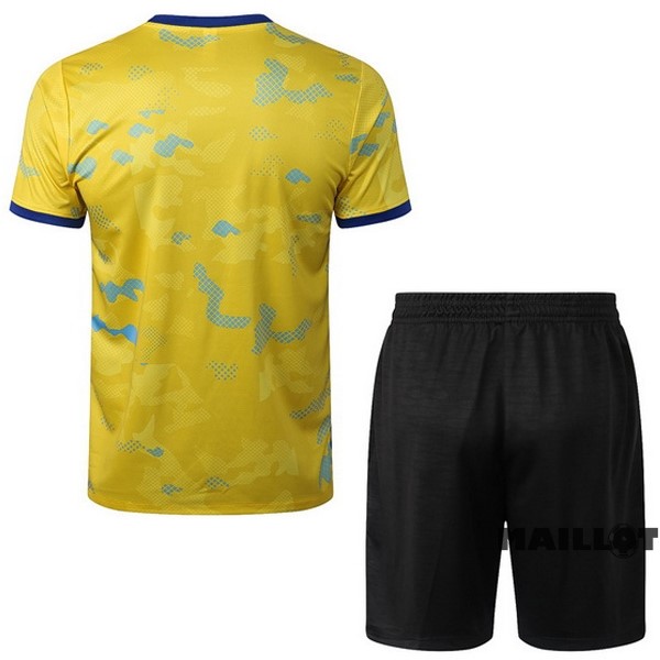 Foot Maillot Pas Cher Entrainement Ensemble Complet Chelsea 2022 2023 Jaune I Noir