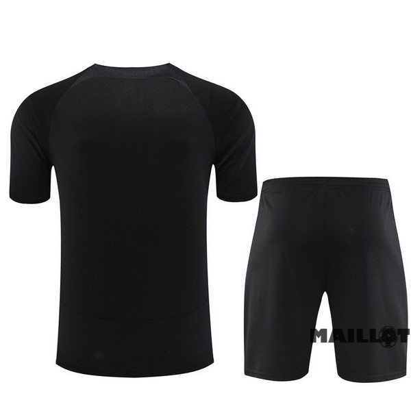 Foot Maillot Pas Cher Entrainement Ensemble Complet Corinthians Paulista 2023 2024 I Noir