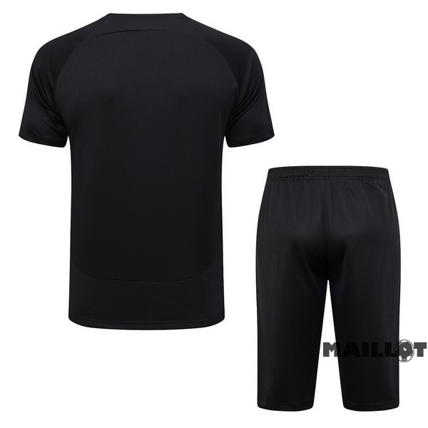 Foot Maillot Pas Cher Entrainement Ensemble Complet Corinthians Paulista 2023 2024 Noir