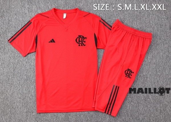 Foot Maillot Pas Cher Entrainement Ensemble Complet Flamengo 2023 2024 I Rouge