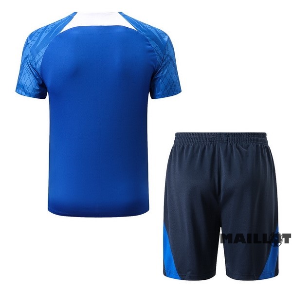 Foot Maillot Pas Cher Entrainement Ensemble Complet France 2022 Bleu I Blanc