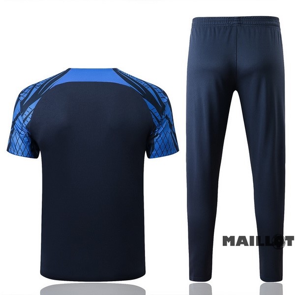 Foot Maillot Pas Cher Entrainement Ensemble Complet France 2022 Bleu I Marine