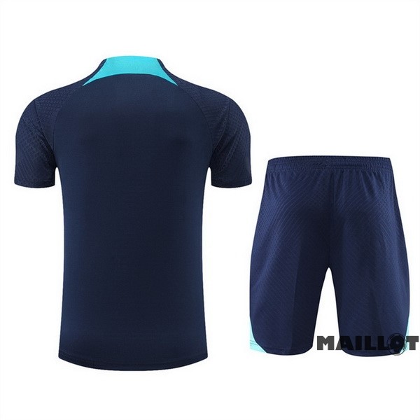 Foot Maillot Pas Cher Entrainement Ensemble Complet Inter Milán 2022 2023 Bleu