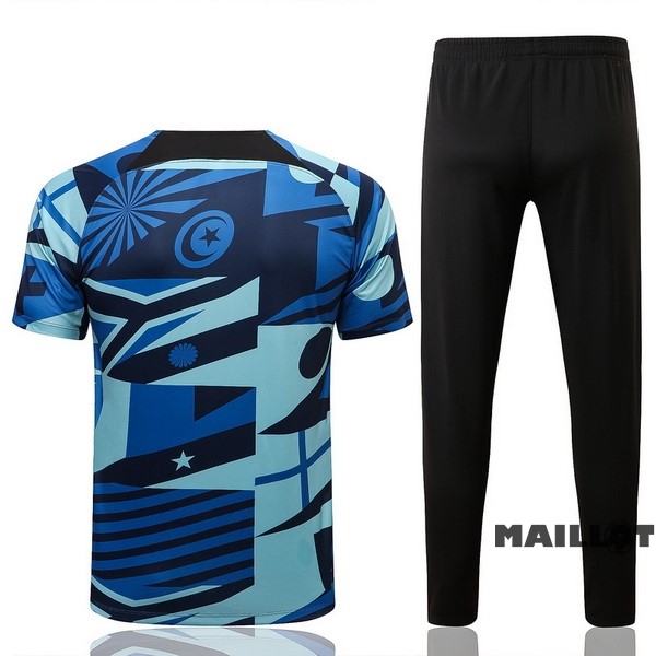 Foot Maillot Pas Cher Entrainement Ensemble Complet Inter Milán 2022 2023 Bleu