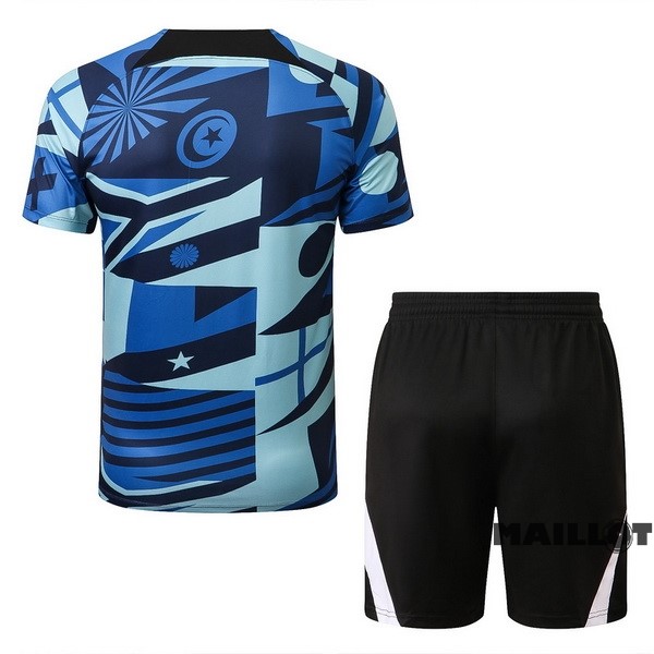 Foot Maillot Pas Cher Entrainement Ensemble Complet Inter Milán 2022 2023 Bleu