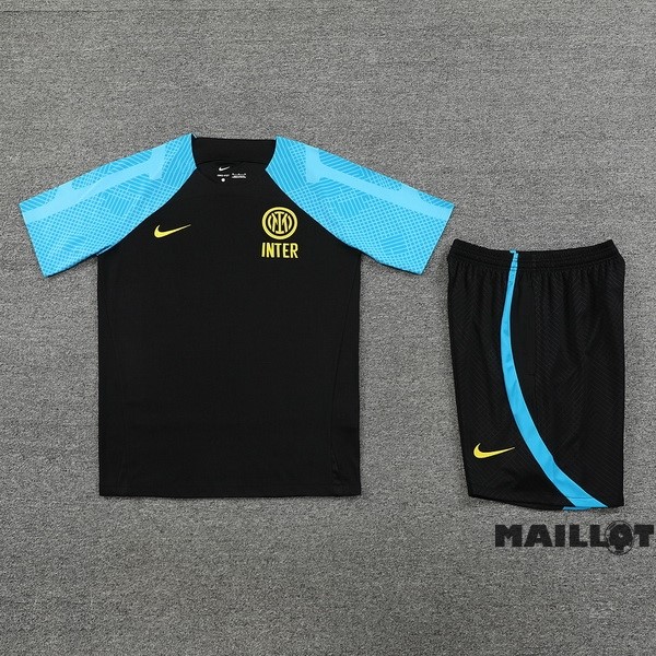 Foot Maillot Pas Cher Entrainement Ensemble Complet Inter Milán 2023 2024 Bleu I Noir