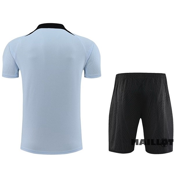 Foot Maillot Pas Cher Entrainement Ensemble Complet Inter Milán 2023 2024 Gris Noir