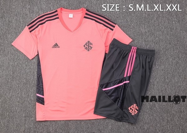 Foot Maillot Pas Cher Entrainement Ensemble Complet Internacional 2022 2023 Rose I Gris