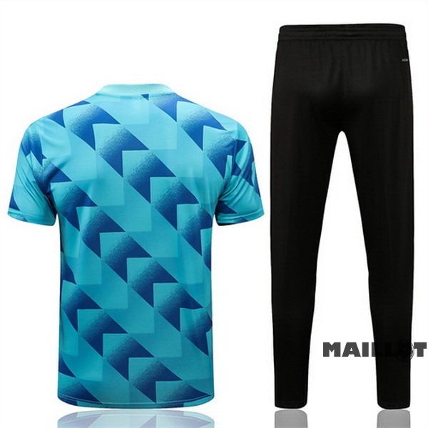 Foot Maillot Pas Cher Entrainement Ensemble Complet Juventus 2022 2023 Bleu I Noir