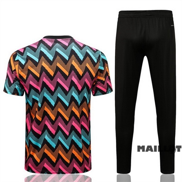 Foot Maillot Pas Cher Entrainement Ensemble Complet Juventus 2022 2023 Jaune Rose