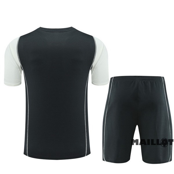Foot Maillot Pas Cher Entrainement Ensemble Complet Juventus 2023 2024 Gris Vert