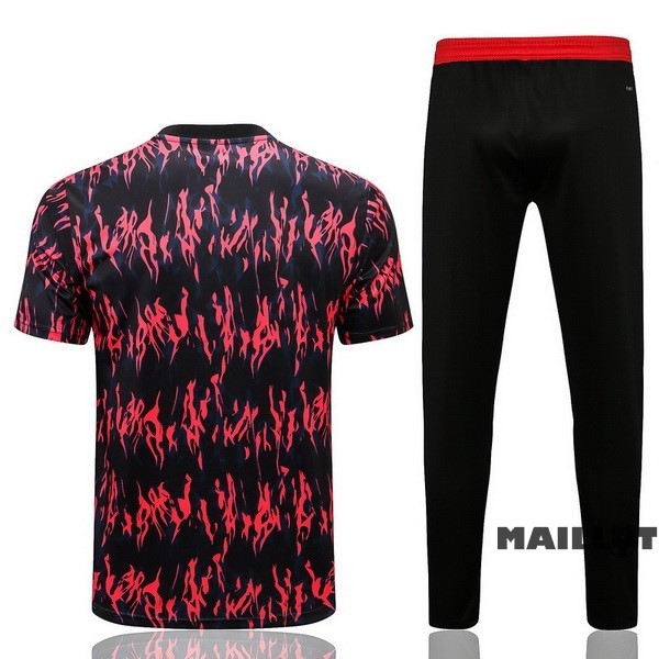 Foot Maillot Pas Cher Entrainement Ensemble Complet Manchester United 2022 2023 Rouge Noir