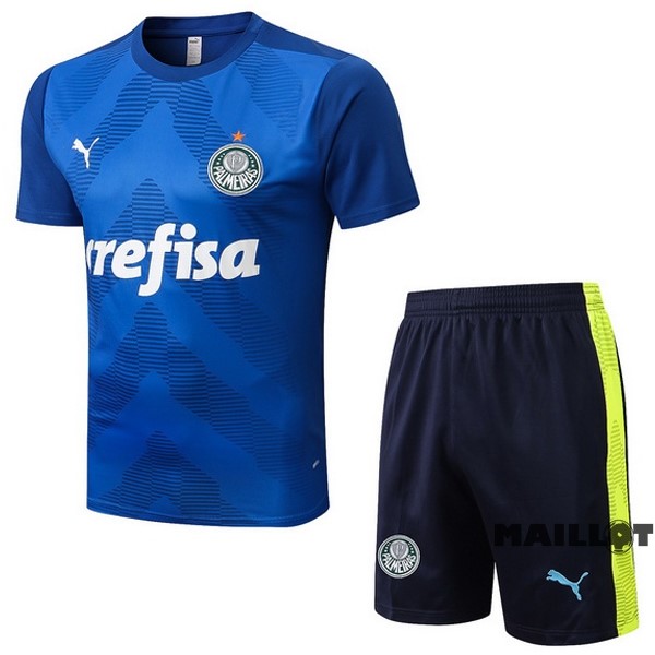 Foot Maillot Pas Cher Entrainement Ensemble Complet Palmeiras 2022 2023 Bleu