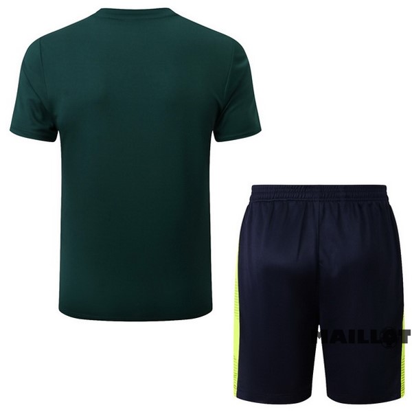 Foot Maillot Pas Cher Entrainement Ensemble Complet Palmeiras 2022 2023 Vert Blanc