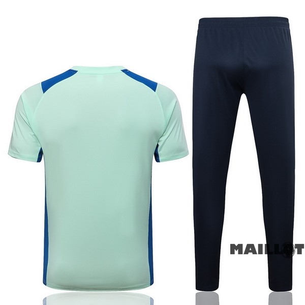 Foot Maillot Pas Cher Entrainement Ensemble Complet Palmeiras 2022 2023 Vert Noir