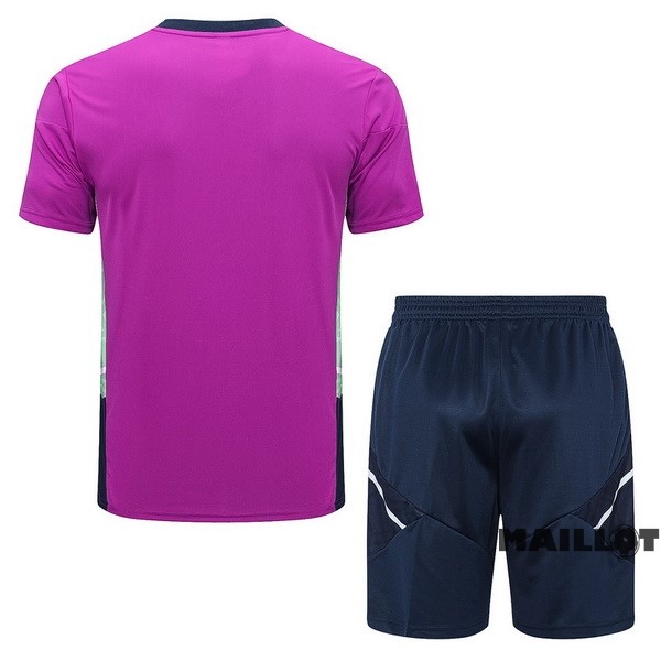 Foot Maillot Pas Cher Entrainement Ensemble Complet Real Madrid 2022 2023 Purpura Marine