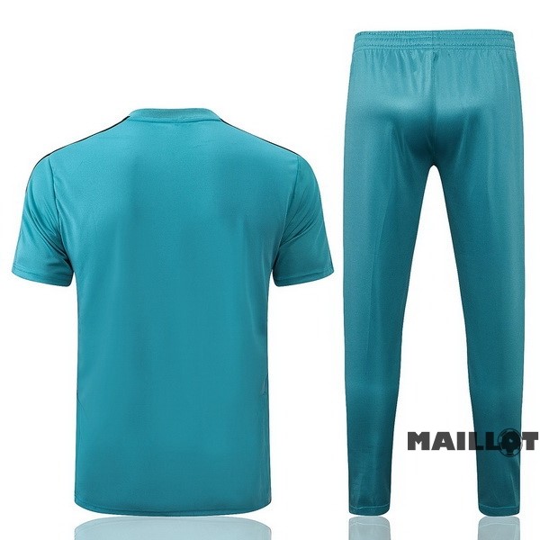 Foot Maillot Pas Cher Entrainement Ensemble Complet Real Madrid 2022 2023 Vert