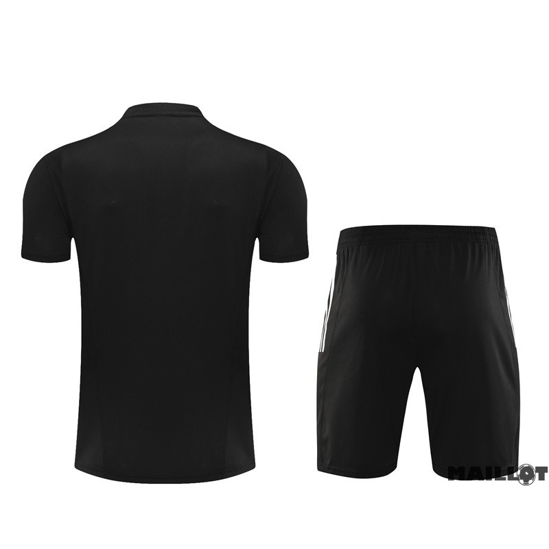 Foot Maillot Pas Cher Entrainement Ensemble Complet Real Madrid 2023 2024 Noir