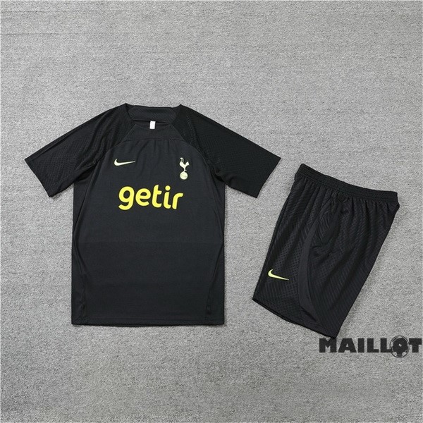 Foot Maillot Pas Cher Entrainement Ensemble Complet Tottenham Hotspur 2022 2023 Noir
