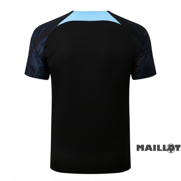 Foot Maillot Pas Cher Entrainement Inter Milán 2022 2023 Noir Bleu