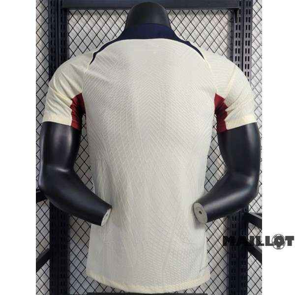 Foot Maillot Pas Cher Entrainement Joueurs Paris Saint Germain 2023 2024 Jaune Clair