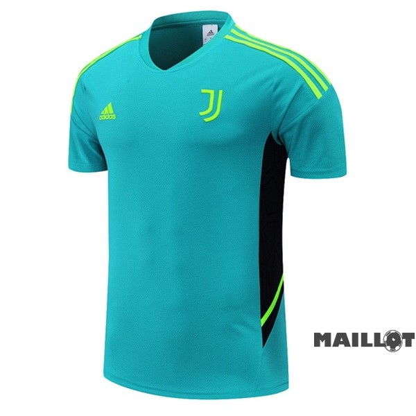 Foot Maillot Pas Cher Entrainement Juventus 2022 2023 Vert Noir
