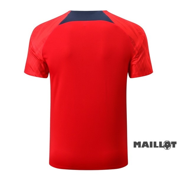 Foot Maillot Pas Cher Entrainement Paris Saint Germain 2022 2023 Rouge Bleu