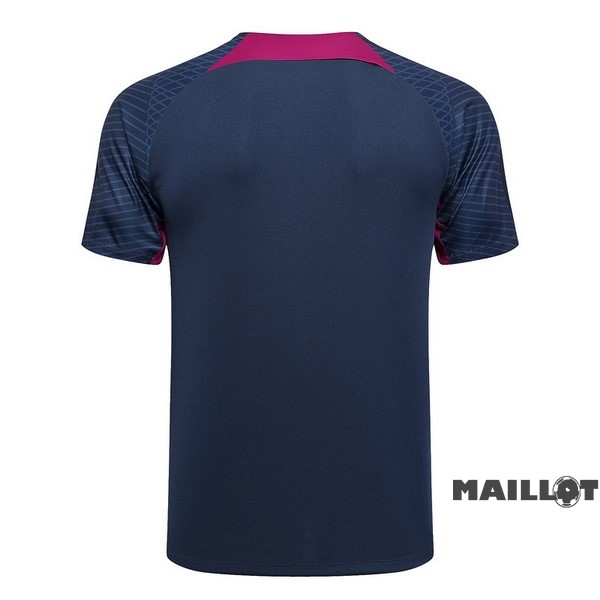 Foot Maillot Pas Cher Entrainement Paris Saint Germain 2023 2024 Bleu Marine Purpura