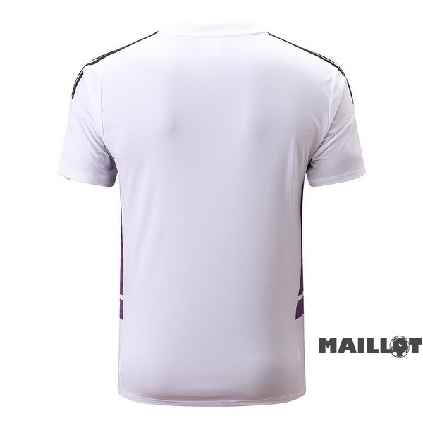Foot Maillot Pas Cher Entrainement Real Madrid 2022 2023 Blanc I Purpura