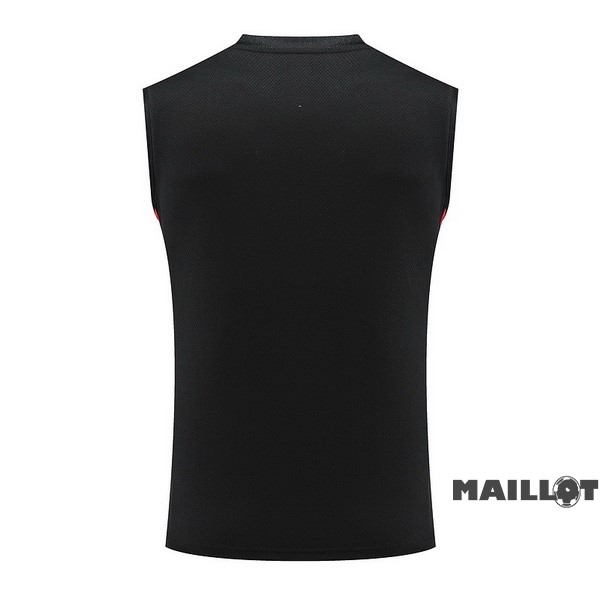 Foot Maillot Pas Cher Entrainement Sans Manches Bayern Múnich 2023 2024 Noir Rouge