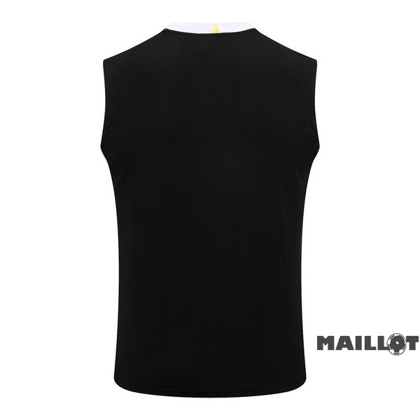 Foot Maillot Pas Cher Entrainement Sans Manches Borussia Dortmund 2022 2023 Jaune Noir