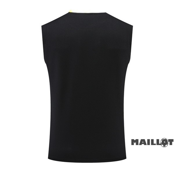 Foot Maillot Pas Cher Entrainement Sans Manches Borussia Dortmund 2022 2023 Jaune Noir