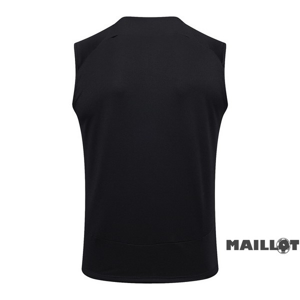Foot Maillot Pas Cher Entrainement Sans Manches Corinthians Paulista 2023 2024 Noir