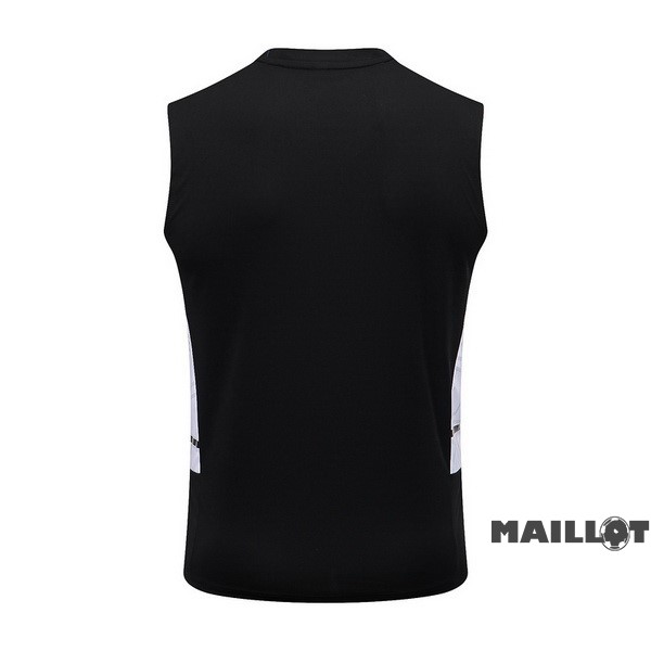 Foot Maillot Pas Cher Entrainement Sans Manches Juventus 2022 2023 Noir Blanc