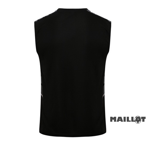 Foot Maillot Pas Cher Entrainement Sans Manches Manchester United 2022 2023 Noir