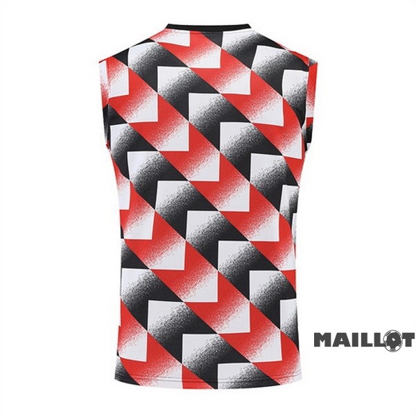 Foot Maillot Pas Cher Entrainement Sans Manches Manchester United 2022 2023 Rouge